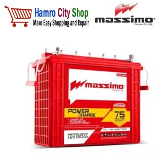 Massimo 160AH Tublar Battery Price in nepal