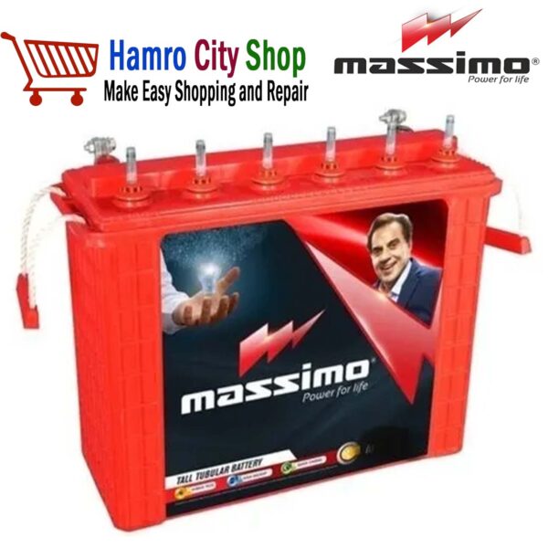 Massimo 200AH Tublar Battery price in nepal