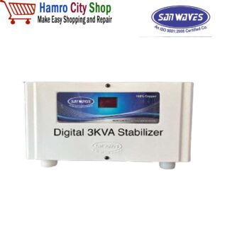 Sanwave 3 KVA Relay Base Digital Voltage Stabilizer